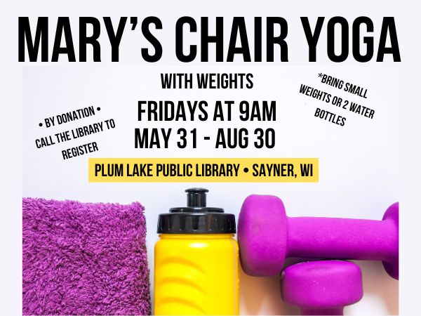 Mary’s Chair Yoga with Weights